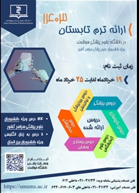 فراخوان ارائه ترم تابستان